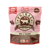 Primal: Frozen Raw Cat Food - Beef & Salmon